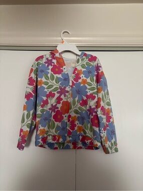 SFERA Girls Floral Hoodie in Multicolor Bloom